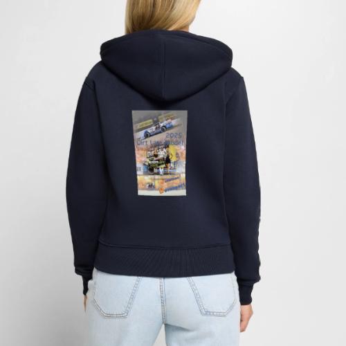 Jonathan Davenport DLM Eldora Speedway 2025 - Women's Premium Organic Zip Hoodie