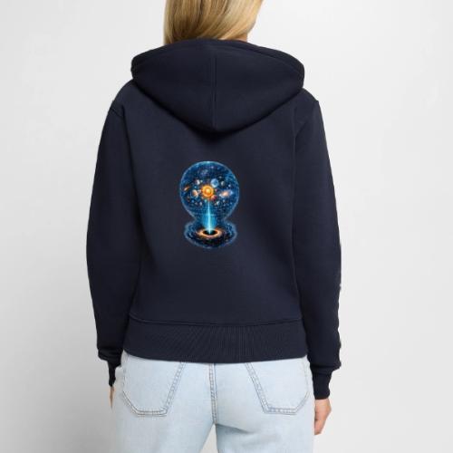 Holographic Universe - Women's Premium Organic Zip Hoodie