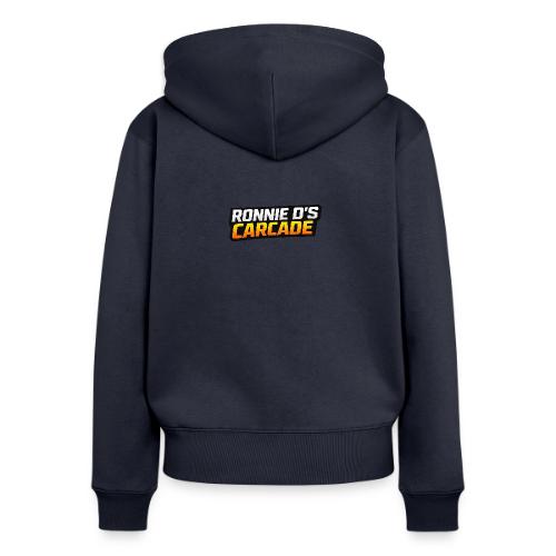 Carcadelogomain - Women's Premium Organic Zip Hoodie