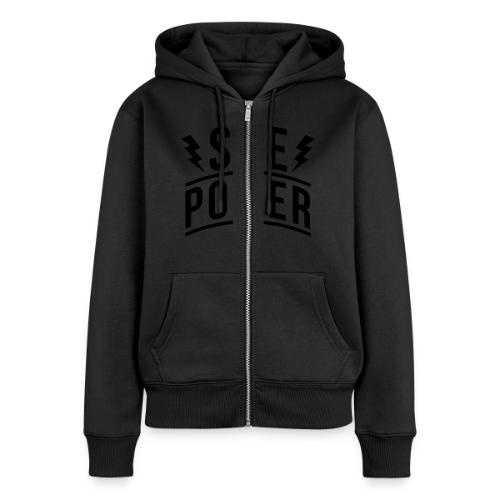 She Power - Women's Premium Organic Zip Hoodie
