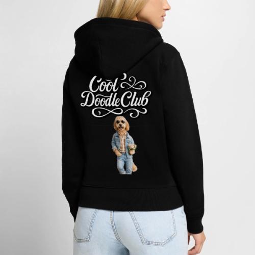 Cool Doodle Club | Goldendoodle Lover Design - Women's Premium Organic Zip Hoodie