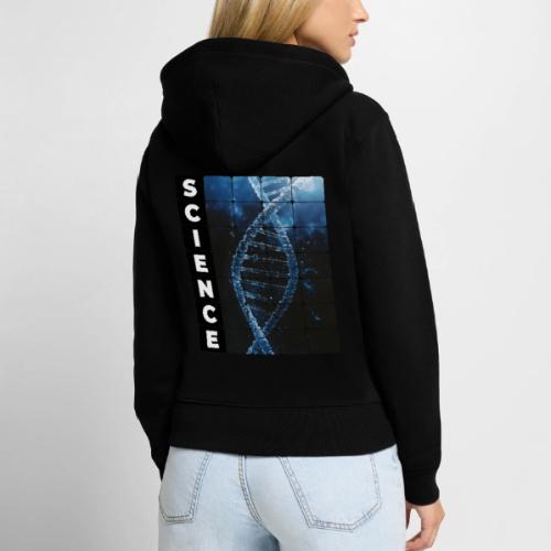 Frozen Code of Science - Women's Premium Organic Zip Hoodie