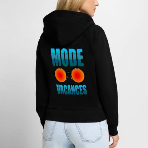 Vacation Mode Enabled - Women's Premium Organic Zip Hoodie