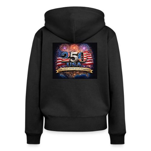 USA 250th Celebration - Women's Premium Organic Zip Hoodie