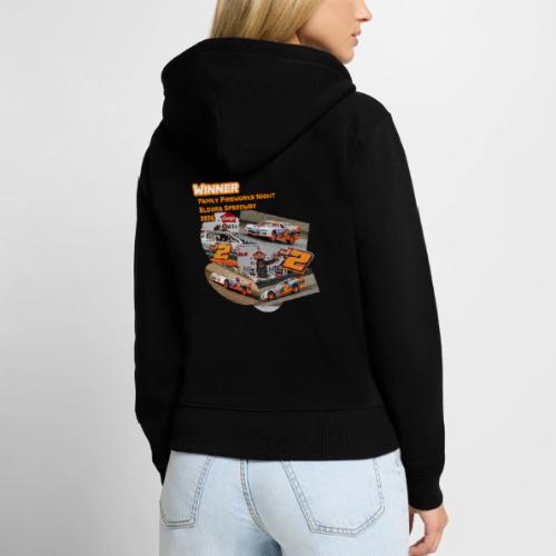 Rob Trent Eldora Speedway FFN#1 Design 1 - Women's Premium Organic Zip Hoodie