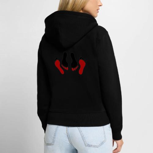 SEX FEET - Women's Premium Organic Zip Hoodie