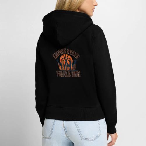 Empire State Finals Run - Women's Premium Organic Zip Hoodie