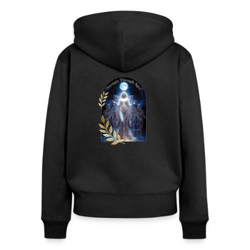 Women's Day Legacy T Shirt, Empowerment Gift 2026 - Women's Premium Organic Zip Hoodie