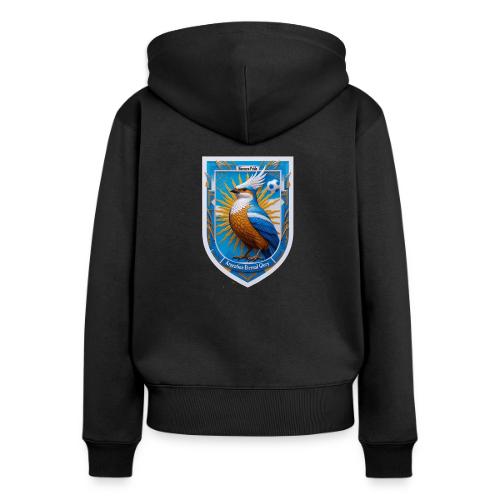 Argentina Hornero Pride T Shirt, Football Gift - Women's Premium Organic Zip Hoodie