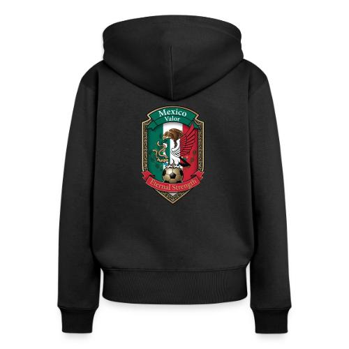 Mexico Eagle Valor T-Shirt, Pride Badge Gift - Women's Premium Organic Zip Hoodie