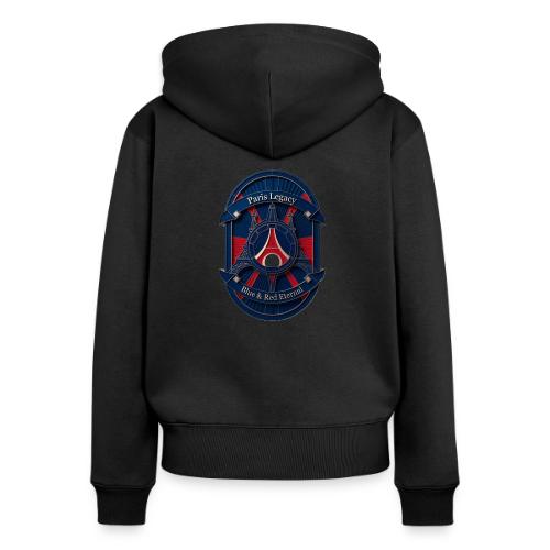 Paris Pride Heritage T Shirt, Soccer Fan Gift - Women's Premium Organic Zip Hoodie