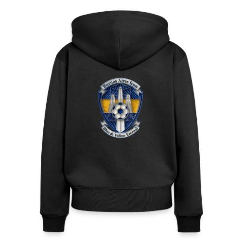 Buenos Aires Icon T Shirt, Soccer City Pride Gift - Women's Premium Organic Zip Hoodie