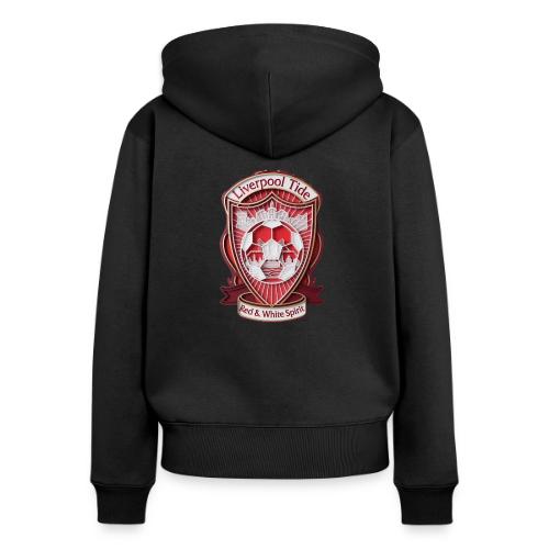 Liverpool Tide T Shirt, Soccer City Pride Gift - Women's Premium Organic Zip Hoodie