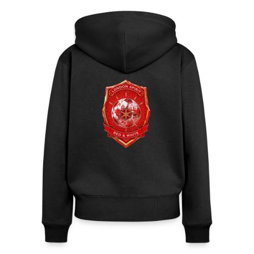 London is Red T Shirt, Football City Pride Gift - Women's Premium Organic Zip Hoodie