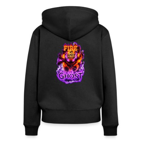 The Fire Ghost 26 - Women's Premium Organic Zip Hoodie