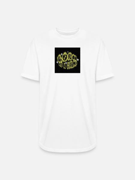 Champ Neon Glow - Long Body Men’s T-Shirt - white