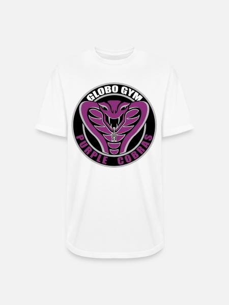 Globo GYM - Long Body Men’s T-Shirt - white
