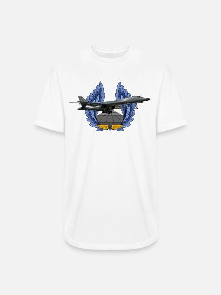B-1B Lancer - Long Body Men’s T-Shirt - white