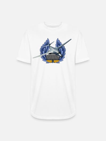 B-1B Lancer - Long Body Men’s T-Shirt - white