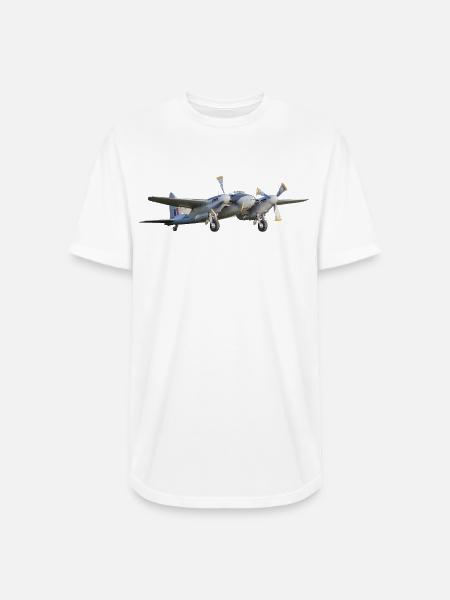 Mosquito - Long Body Men’s T-Shirt - white