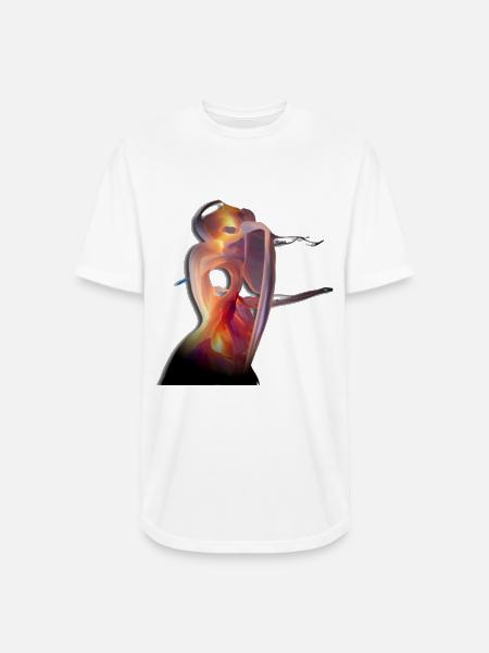 The Phantom Rhapsody - Long Body Men’s T-Shirt - white