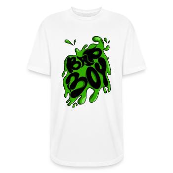 Bad boy slime graffiti art - Long Body Men’s T-Shirt - white - Front - AI Model Male 185 light (185cm)