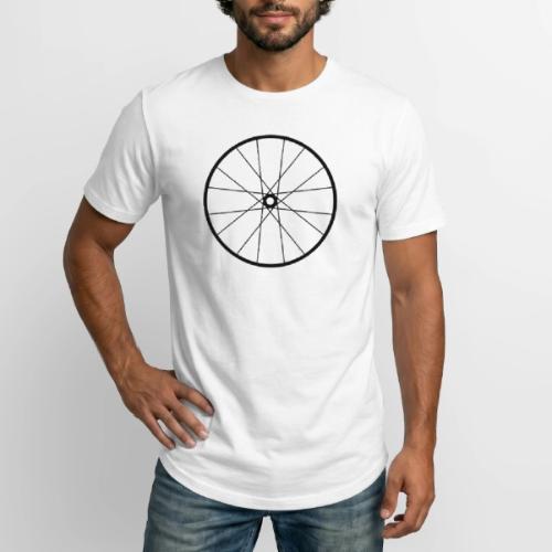 Bicycle Wheel - Long Body Men’s T-Shirt