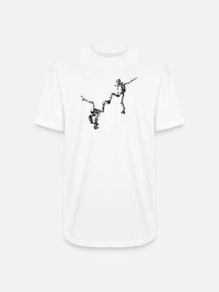 Freefly - Long Body Men’s T-Shirt - white