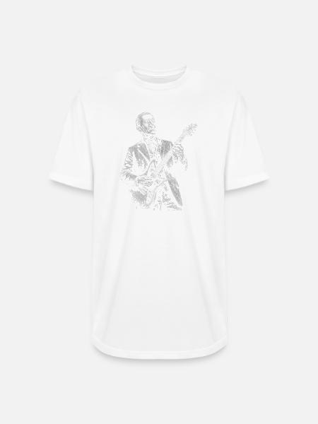 Woodrow Wilson Midnight Jazz Maestro - Long Body Men’s T-Shirt - white