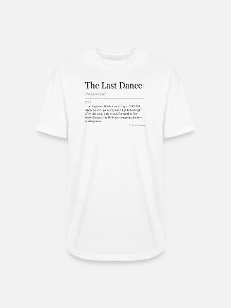 The Last Dance - Long Body Men’s T-Shirt - white