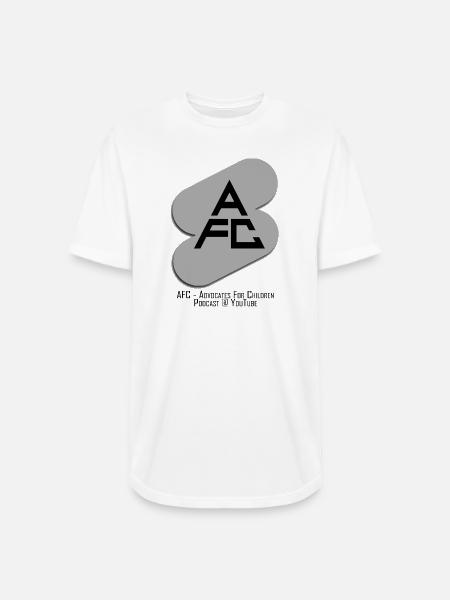 AFC Flash Gray Sign - Long Body Men’s T-Shirt - white
