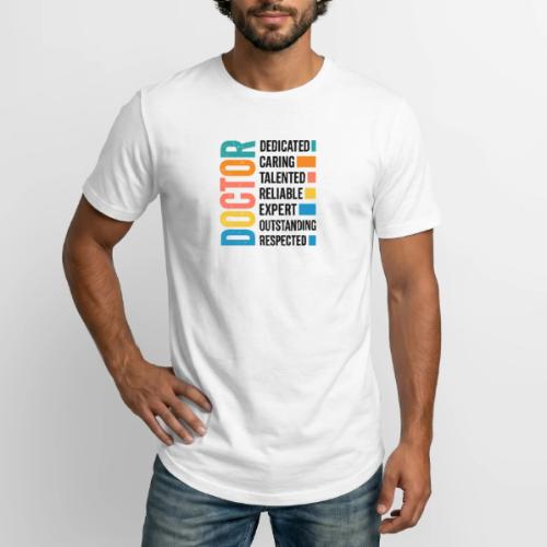 Proud Doctor Traits - Long Body Men’s T-Shirt