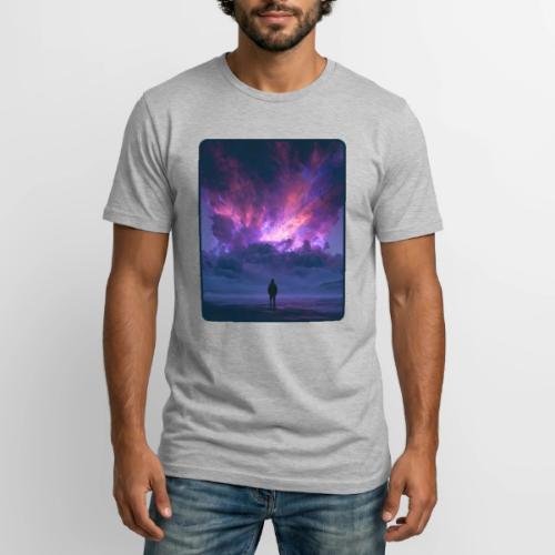 Cosmic Supernova Night Design - Long Body Men’s T-Shirt