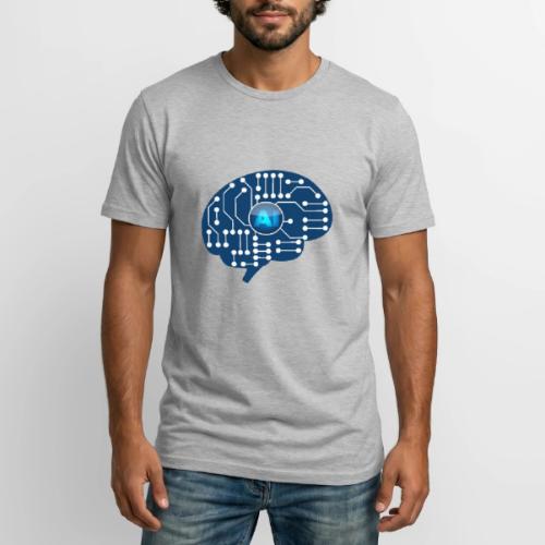 AI: Mind Wired - Long Body Men’s T-Shirt