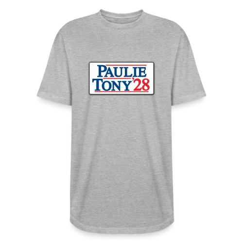 Paulie and Tony for Co-President 2028 - Long Body Men’s T-Shirt