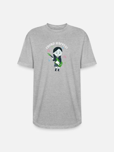 Chord_Happens - Long Body Men’s T-Shirt - heather gray