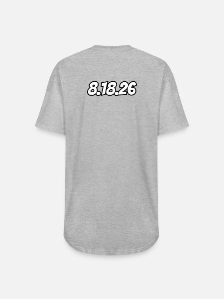 25K on 8.18.26 - Long Body Men’s T-Shirt - heather gray