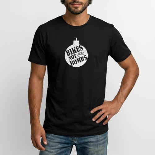 Bikes Not Bombs - Long Body Men’s T-Shirt