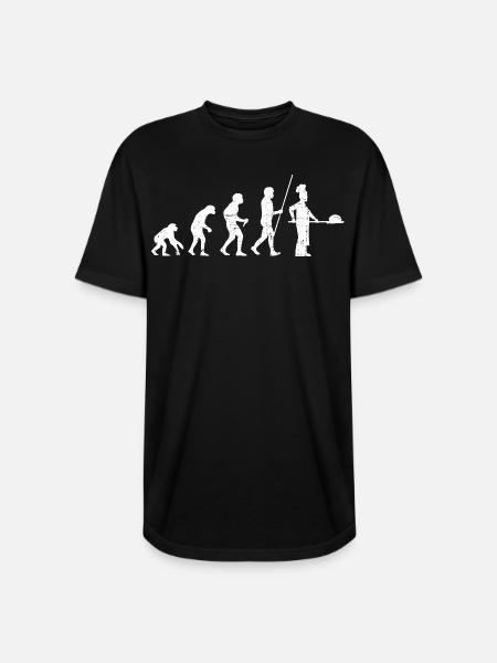 Baker Evolution - Long Body Men’s T-Shirt - black