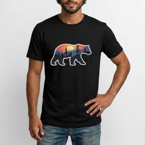 Mountain Spirit Bear - Long Body Men’s T-Shirt