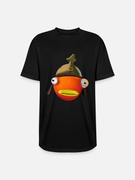 Fish face cartoon - Long Body Men’s T-Shirt - black