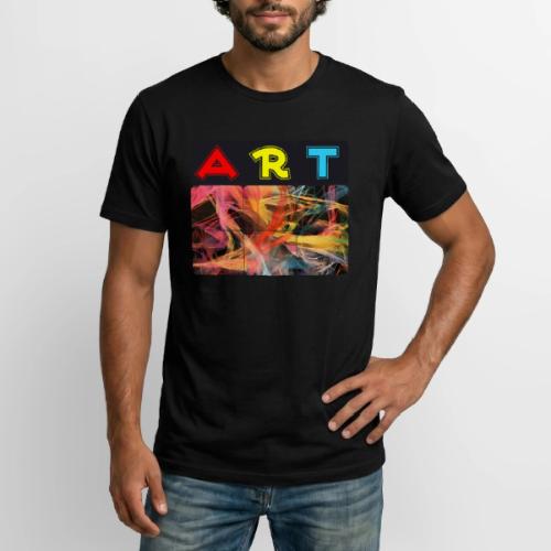 Chaotic Threads of Art - Long Body Men’s T-Shirt