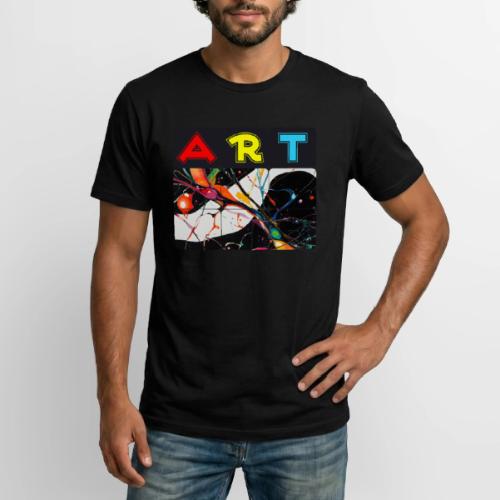 Art in Motion: Color Unleashed - Long Body Men’s T-Shirt