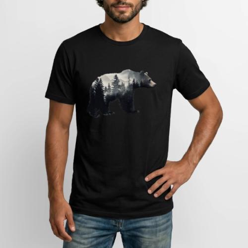 Forest Within the Bear - Long Body Men’s T-Shirt