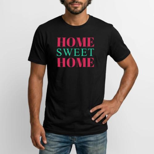 Home Sweet Home Typography Design - Long Body Men’s T-Shirt