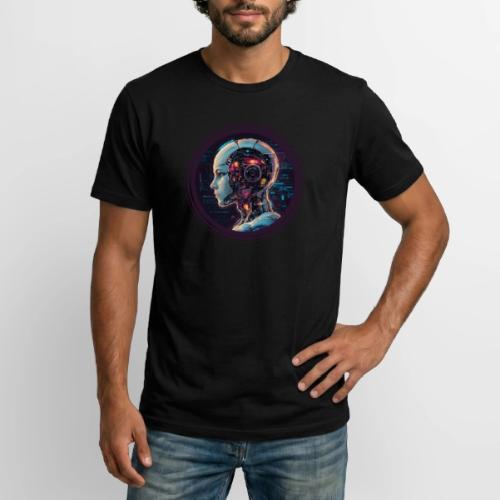 Artificial Intelligence (AI): The Future Circuit - Long Body Men’s T-Shirt