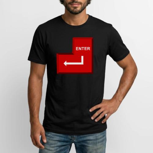 Just Press Enter - Long Body Men’s T-Shirt