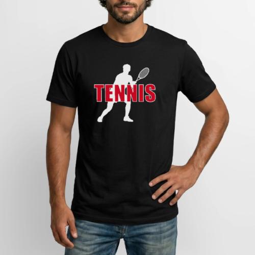 Red Court Tennis - Long Body Men’s T-Shirt