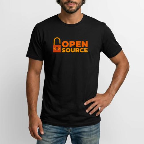 Open Source: Code is Freedom - Long Body Men’s T-Shirt