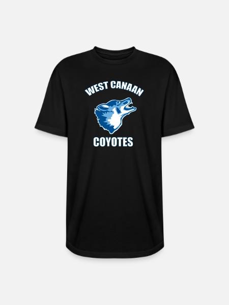 West Canaan Coyotes - Long Body Men’s T-Shirt - black